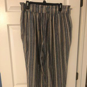 Long Striped Pants
